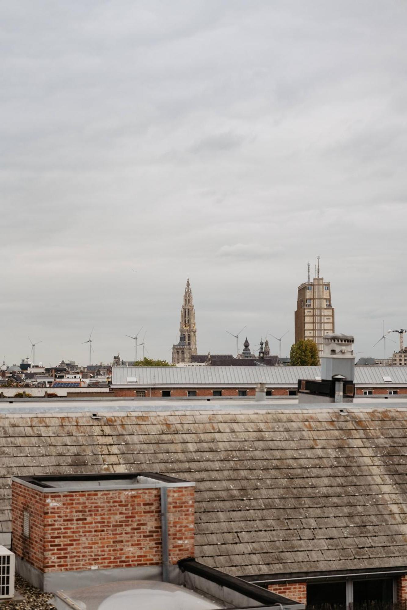 Zonnig Appartement Met Prachtig Uitzicht Op A+Locatie Antwerpen Kültér fotó